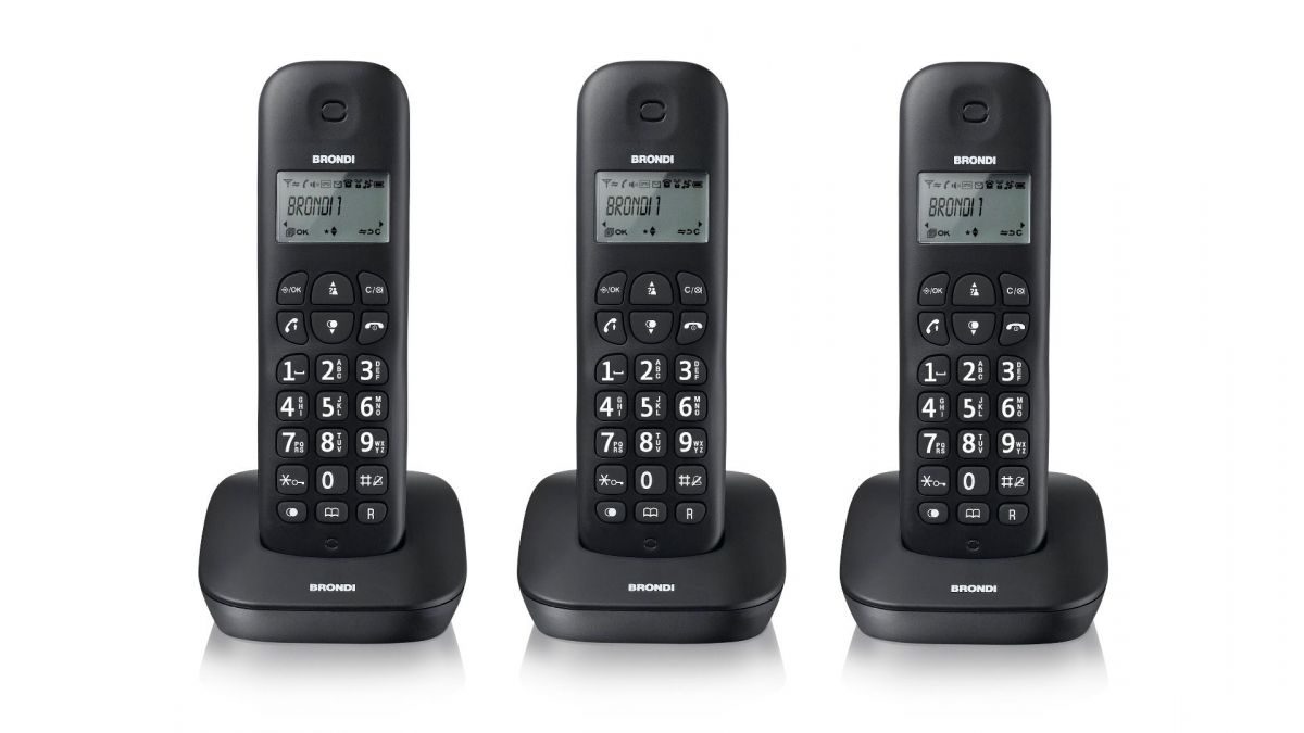 BRONDI GALA TRIO CORDLESS 3PZ NERO