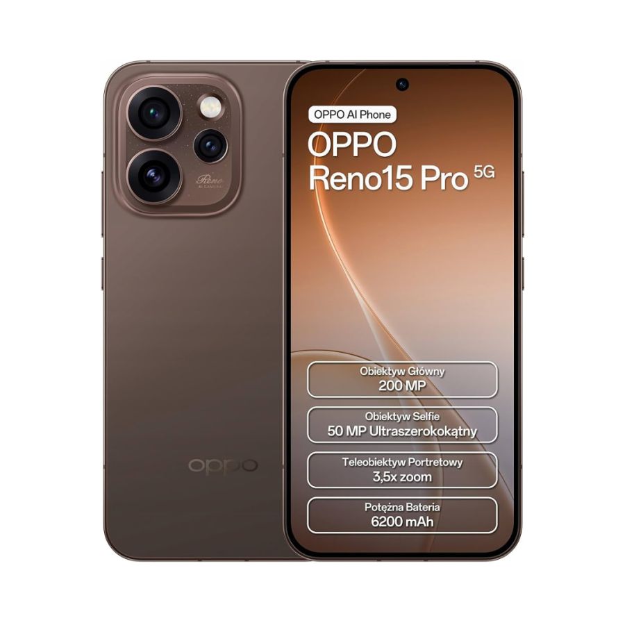 OPPO RENO 15 PRO 5G DUSK BLACK 12+512GB 6.32" ITA