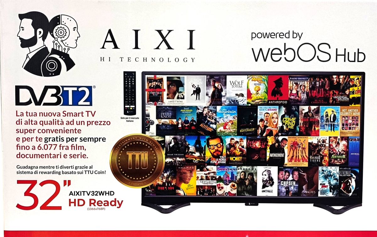 TV 32" HD SMART AIXITV32WHD AIXI