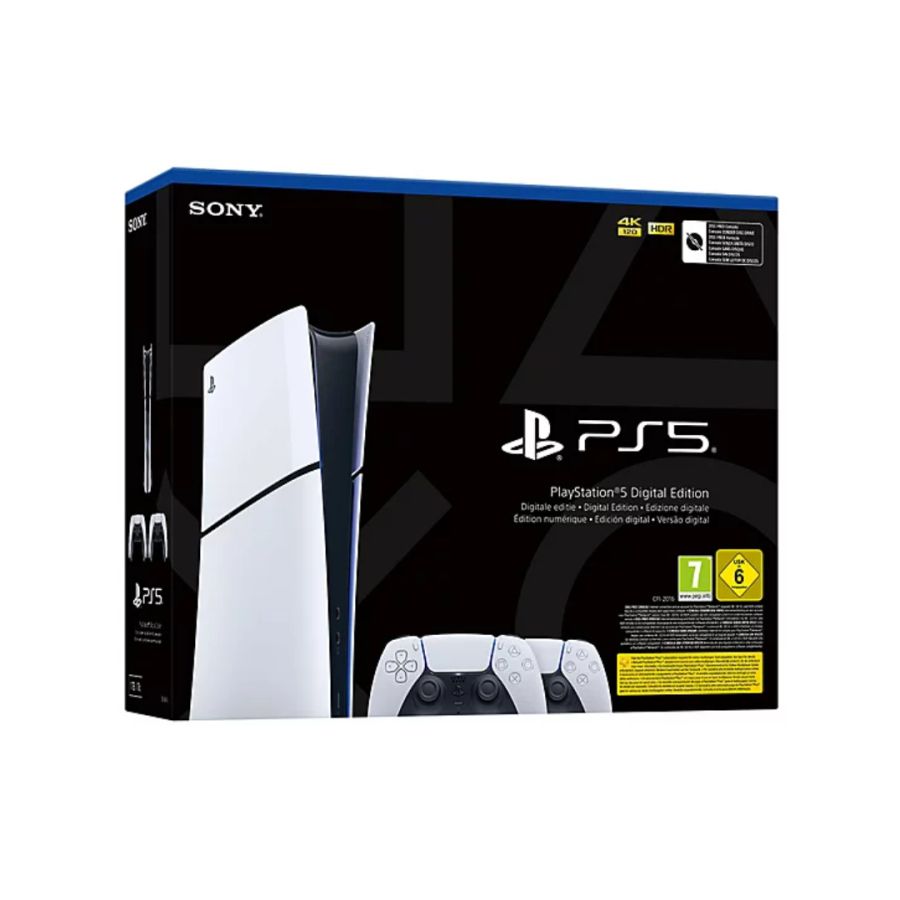 CONSOLE PS5 DIGITAL 825GB + DOPPIO PAD