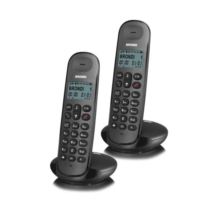CORDLESS LOTUS TWIN NERO BRONDI
